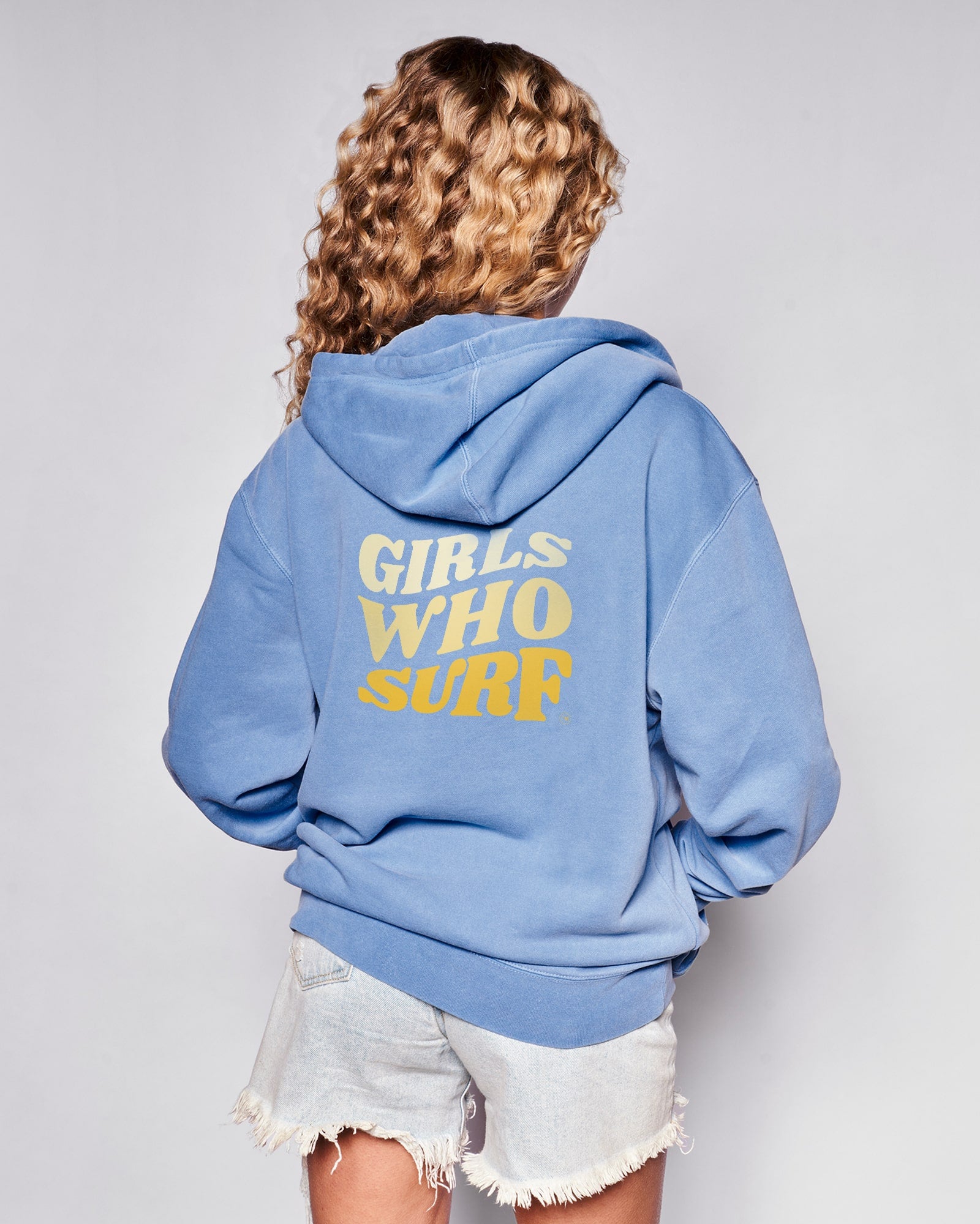 Girls Who Surf Hoodie Back